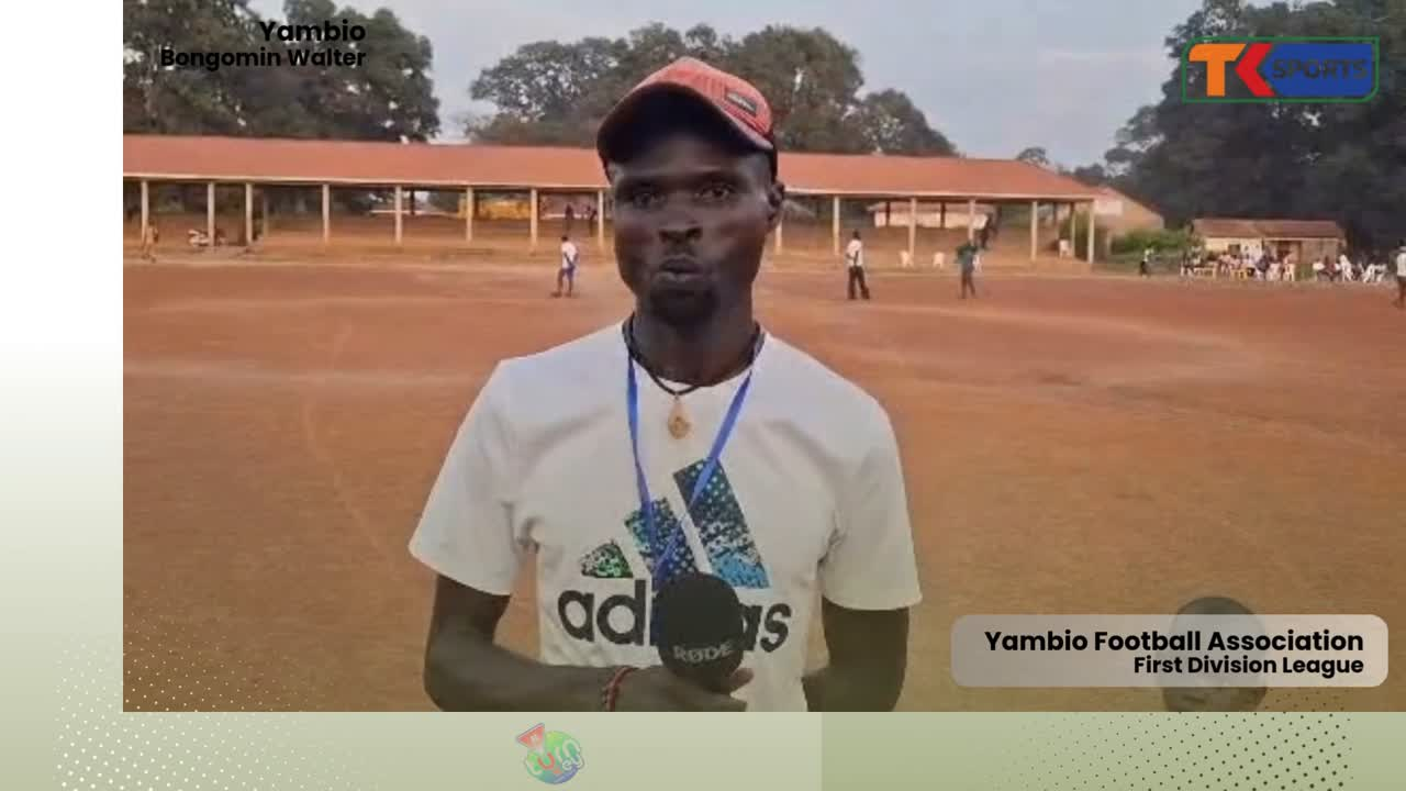 Coach Ismael Akiki reacts after Ahly FC Yambio lost3–0 to Villa United FC