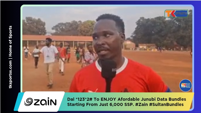 Al Wehida FC Captain De Jong speaking to tk SPORTS after his team beat Super Star FC 1-0