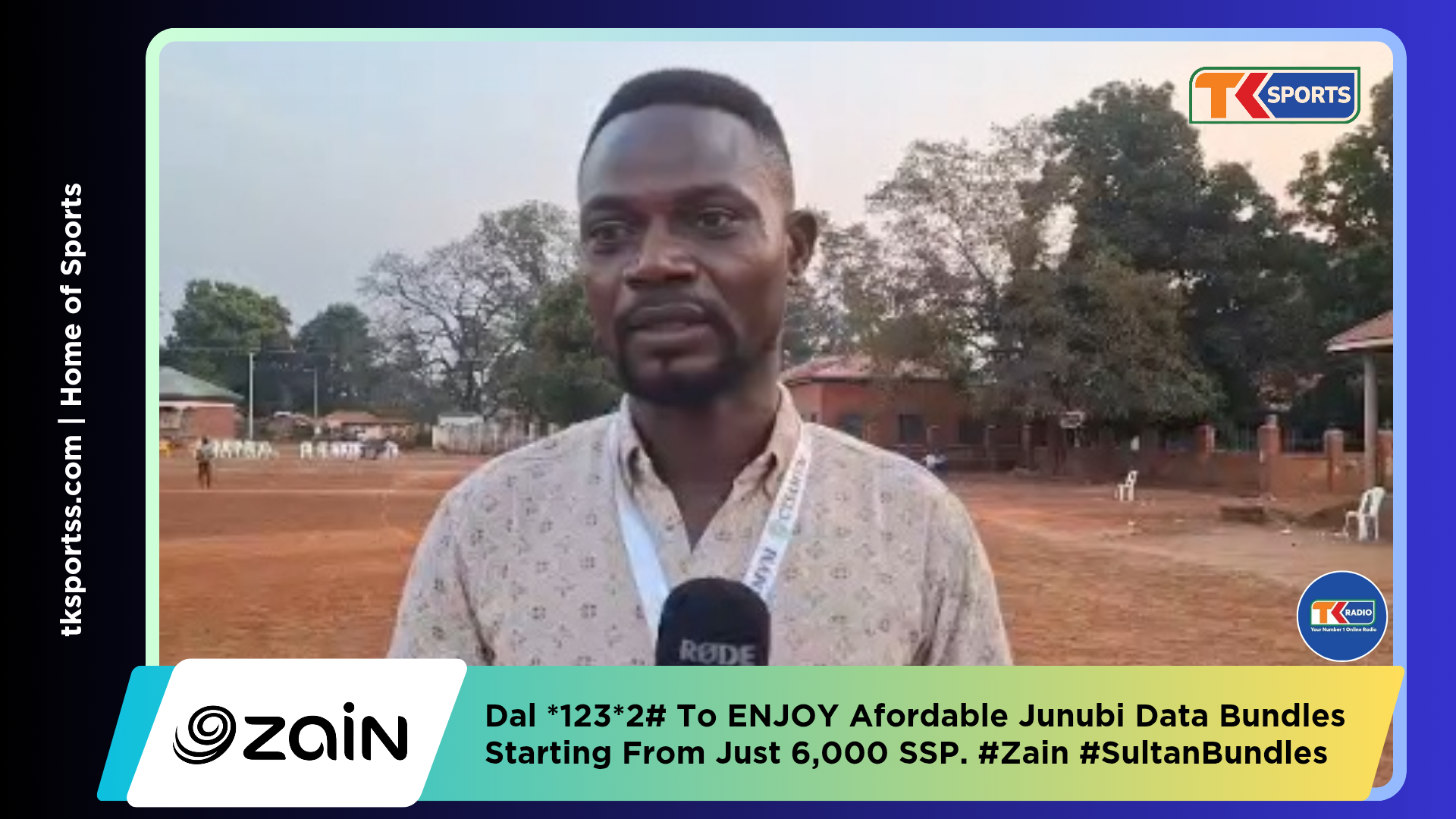 Coach Emmanuel Badur Dominic Speaks To tk SPORTS After Mukongo United FC Lost 3-2 To Al Wehida FC