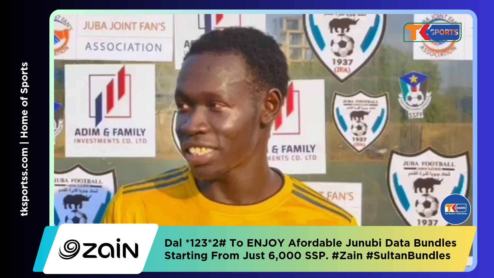Bajur FC Forward Christopher Nyang Was Named Today\'s Man of the Match