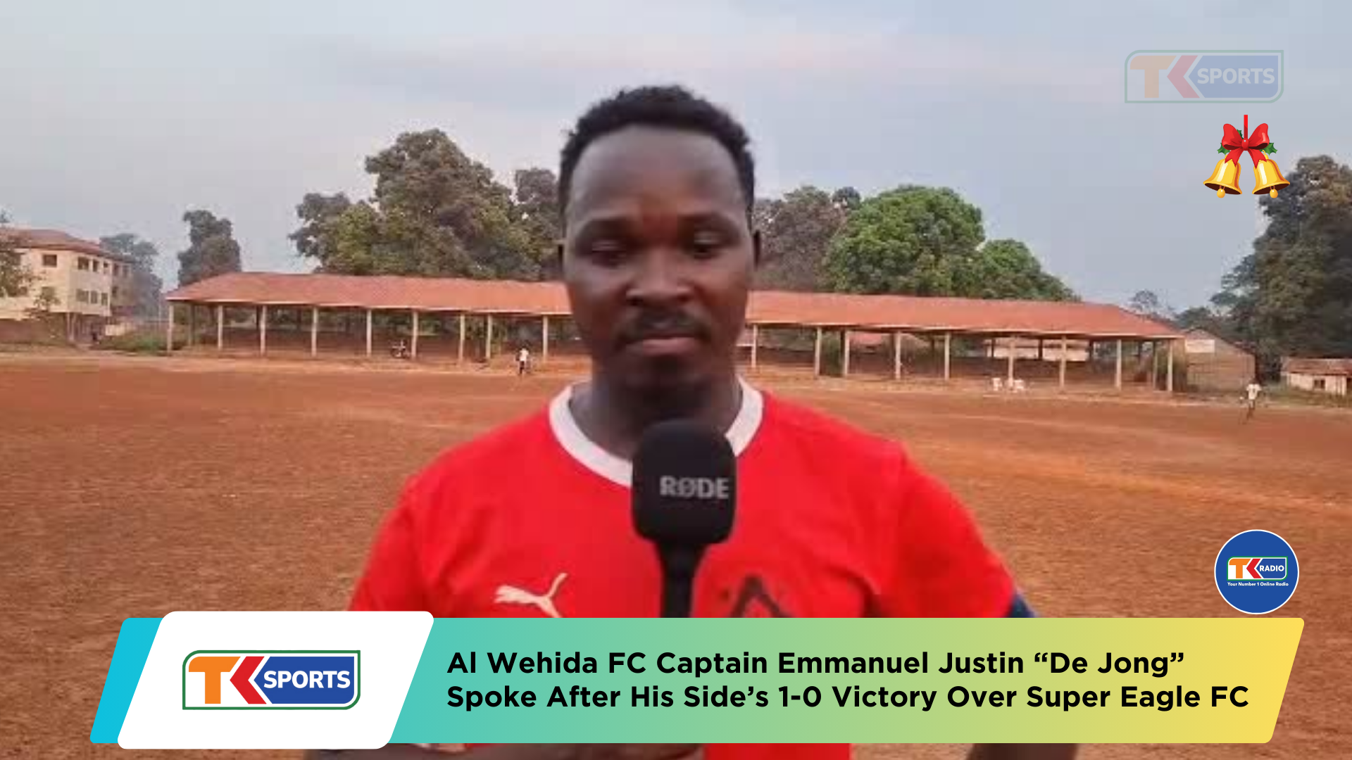 Al Wehida FC Captain Emmanuel Justin “De Jong” Spoke Following His Team’s 1-0 Win Over Super Eagle FC