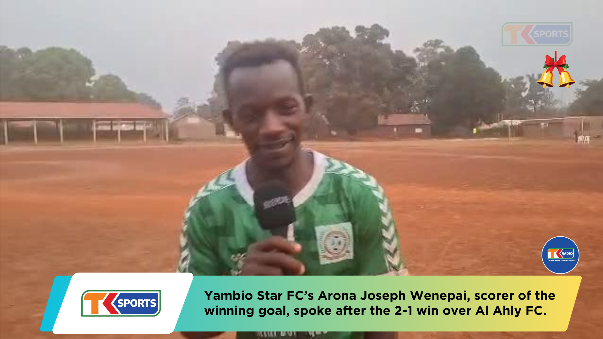 Veteran Defender Arona Joseph Wenepai Delivers The Winner! Yambio Star FC Edge Al Ahly FC 2-1 In Style!