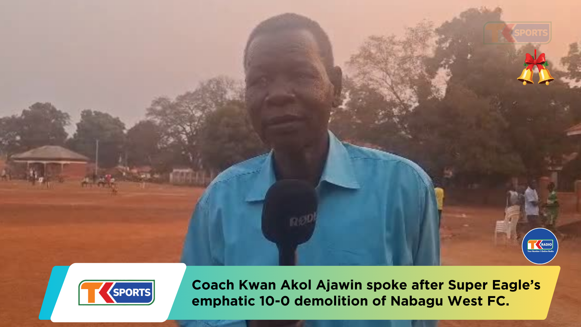Coach Kwan Akol Ajawin Reflected on Super Eagle’s Dominant 10-0 Victory Over Nabagu West FC
