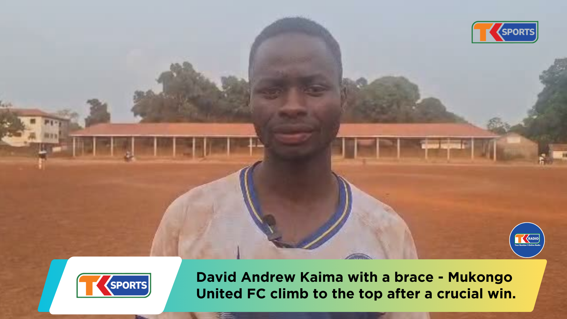 David Andrew Kaima with a brace - Mukongo United FC climb to the top after a crucial win