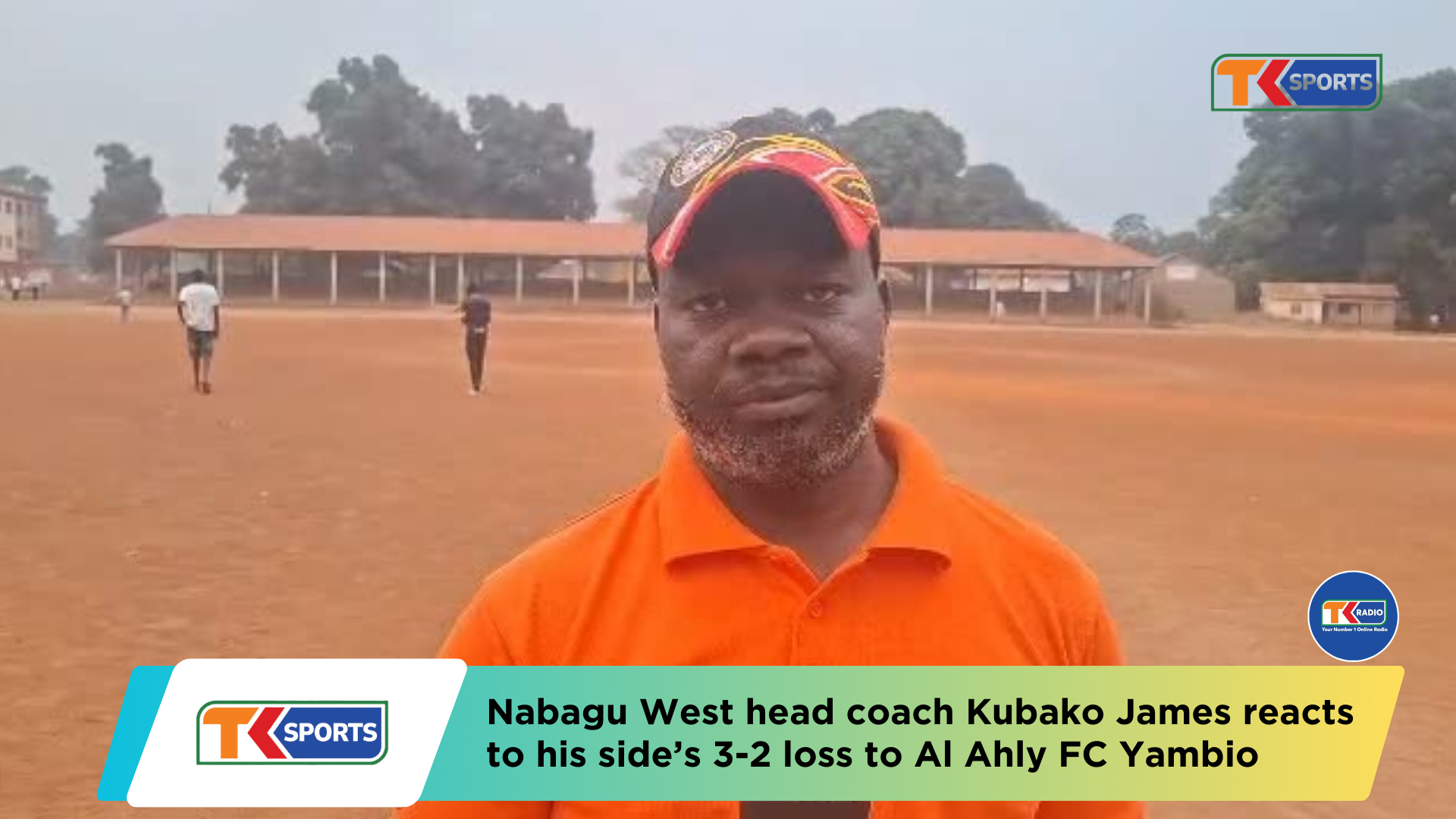Nabagu West FC head coach Kubako James spoke after his side’s 3-2 defeat to Al Ahly FC Yambio