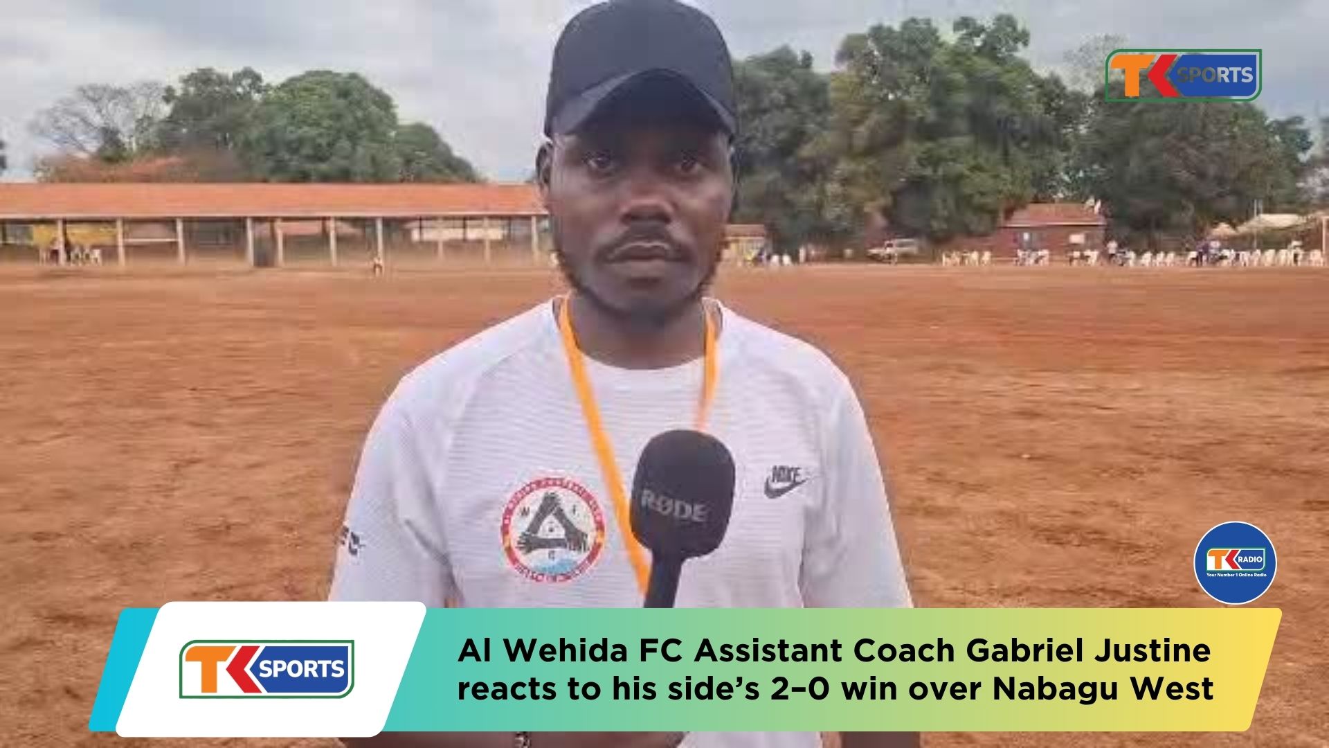 Al Wehida FC Assistant Coach Gabriel Justine shares his thoughts with tk SPORTS after his side’s 2–0 win over Nabagu West FC.