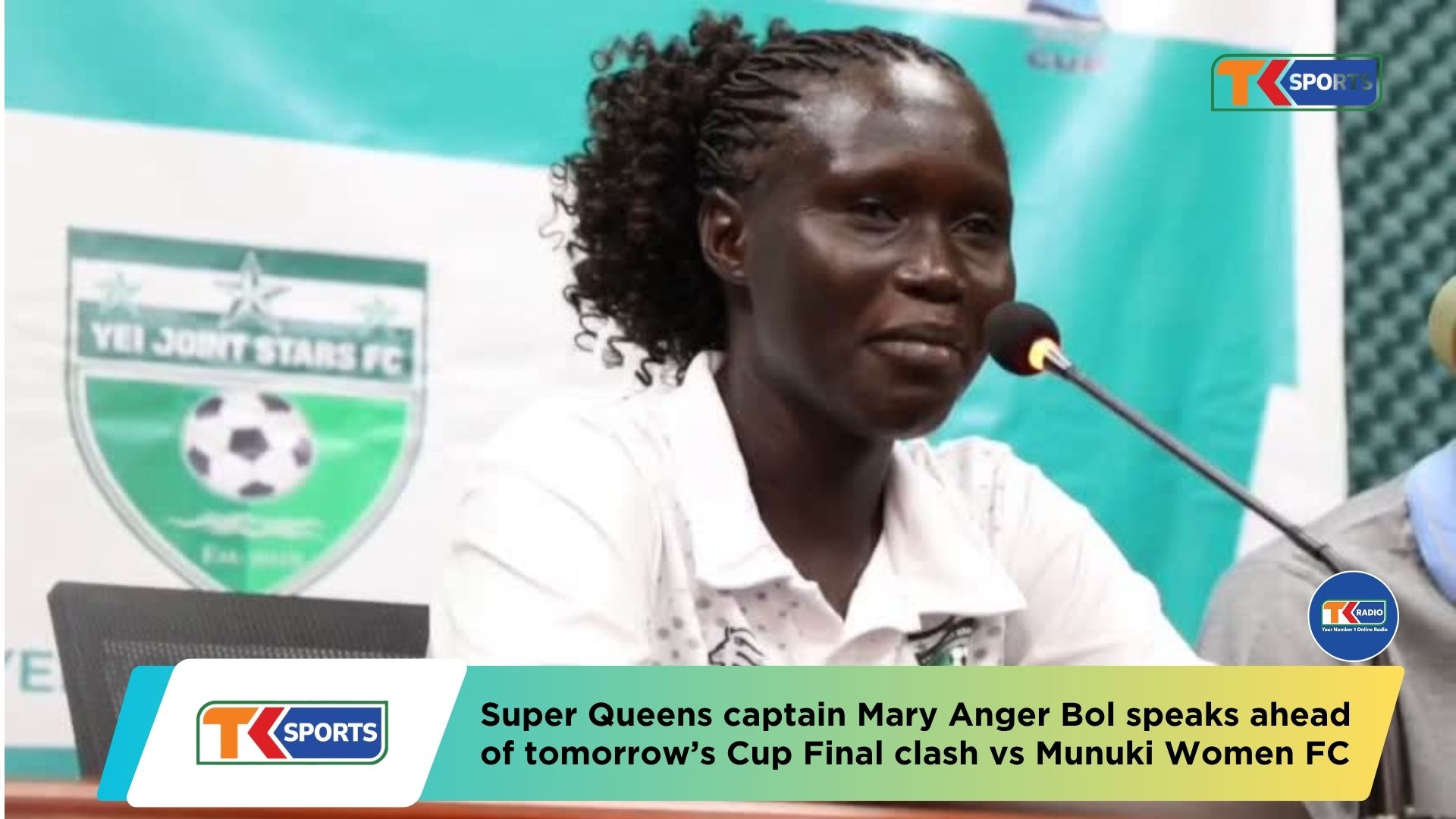 Super Queens captain Mary Anger Bol speaks ahead of tomorrow’s Cup Final clash vs Munuki Women FC