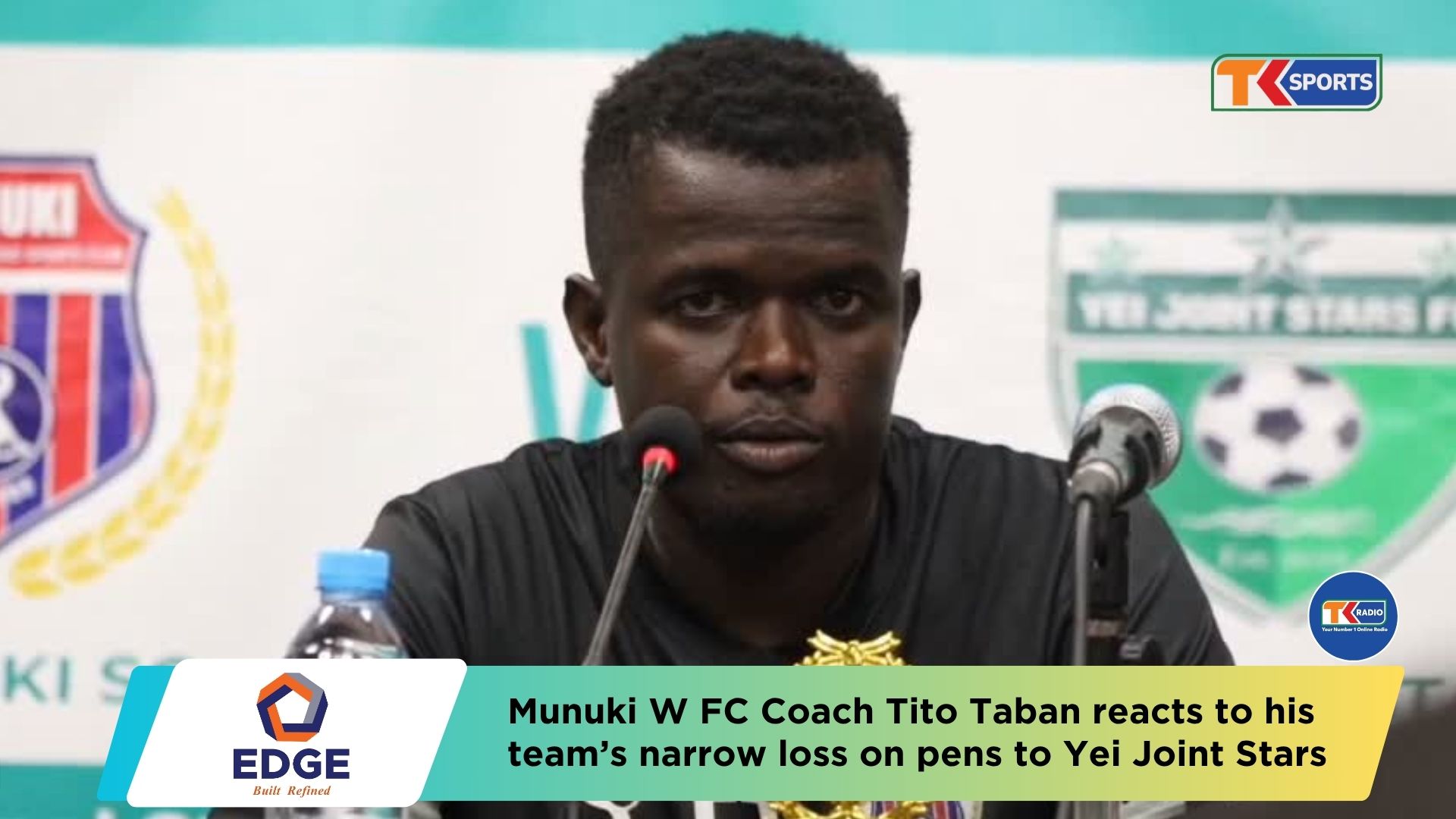 Munuki FC head coach Tito Taban spoke after his team’s penalty shootout loss to Yei Joint Stars FC
